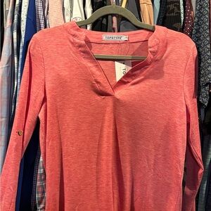 BNWT pink long sleeve shirt